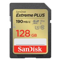 SanDisk SDSDXW2-128G-GNCIN, 64 GB, SDXC, Klasse 10, 190...
