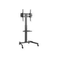Equip 32"-55" Universal-LCD-TV Wagen - Multimedia-Wagen - Schwarz - Kunststoff - Stahl - Flachbildschirm - 35 kg - 81,3 cm (32")