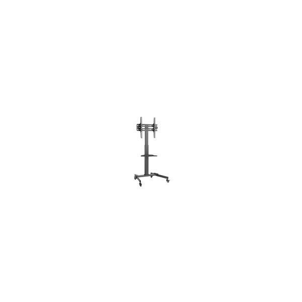 Equip 32"-55" Universal-LCD-TV Wagen - Multimedia-Wagen - Schwarz - Kunststoff - Stahl - Flachbildschirm - 35 kg - 81,3 cm (32")