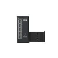 Teltonika NETWORKS TSF010 Flat Ethernet Switch, Unmanaged, Fast Ethernet (10/100), Vollduplex, DIN rail