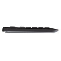 Cherry DW 3000 - Volle Größe (100%) - Kabellos - RF Wireless - QWERTY - Schwarz - Maus enthalten