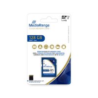 MEDIARANGE MR969, 128 GB, SDXC, Klasse 10, UHS-I, 80...