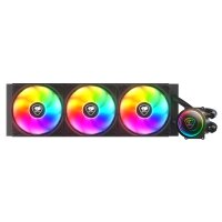 Cougar Gaming CGR-PSDELRGB-B-360, All-in-One-Flüssigkeitskühler, 12 cm, 500 RPM, 2200 RPM, 62,53 cfm, Schwarz