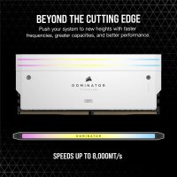 Corsair Dominator Titanium CMP32GX5M2X6600C32W, 32 GB, 2 x 16 GB, DDR5, 6600 MHz, 288-pin DIMM