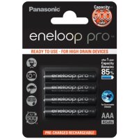 Panasonic eneloop pro BK-4HCDE/4BE - Batterie 4 x AAA-Typ 930 mAh