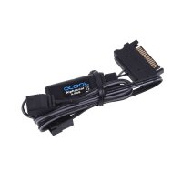 Alphacool Aurora Eiscontrol, Schwarz, 2x 3-Pin, 18 g