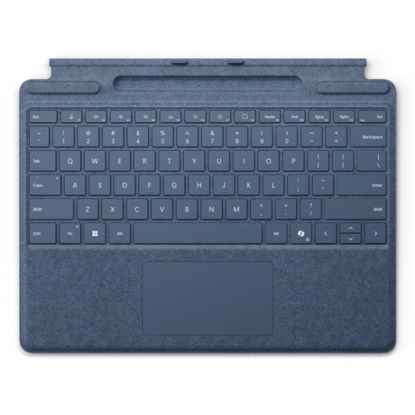 Microsoft Surface Pro Keyboard - Tastatur - mit Trackpad Beschleunigungsmesser... - Touchpen - QWERTZ