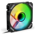 Sharkoon Shark Mirror RGB PWM Reverse schwarz 120 mm - 500 rpm