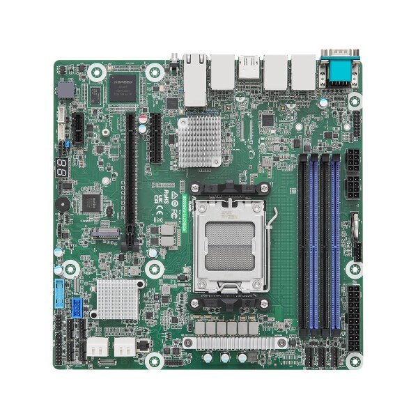 ASRock B650D4U-2L2T/BCM - AMD - Sockel AM5 - AMD Ryzen™ 3 - AMD Ryzen™ 5 - DDR5-SDRAM - 32 GB - DIMM