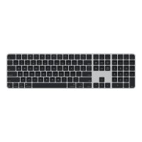 Apple Magic, Verkabelt & Kabellos, USB + Bluetooth, QWERTY, Schwarz