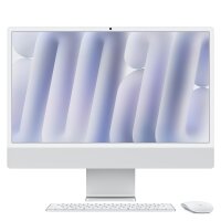 Apple iMac 24" - silber - M4 - 10 Core CPU 10 GPU - All-in-One mit Monitor - Apple M4