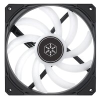SilverStone SST-AS140B-ARGB, Ventilator, 14 cm, 1700 RPM, 33 dB, 82 cfm, Schwarz