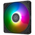 SilverStone Air Slimmer 140 ARGB schwarz mm - 1.700 rpm - 12 V
