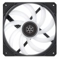 SilverStone Air Slimmer 140 ARGB schwarz mm - 1.700 rpm - 12 V