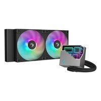 Deepcool LT240, All-in-One-Flüssigkeitskühler, 12 cm, 600 RPM, 2400 RPM, 72,04 cfm, Schwarz