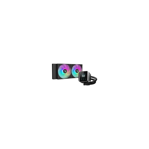Deepcool MYSTIQUE 240 ARGB| AiO-Wasserkühlung - AIO-Wasserkühlung/2x 120mm Lüfter/Sockel AMD: AM5