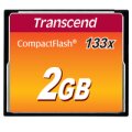 Transcend TS2GCF133 - 2 GB - Kompaktflash - MLC - 50 MB/s - 20 MB/s - Schwarz
