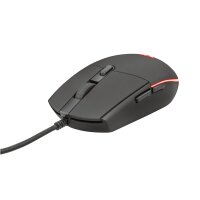Trust GXT 838 Azor - Volle Größe (100%) - Kabelgebunden - USB - RGB-LED - Schwarz - Maus enthalten