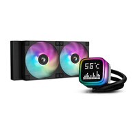 Deepcool LP240 Liquid Cooler 240mm 5th Gen Pump 3400RPM 14x14 Dot Matrix Screen