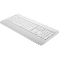 Logitech 920-010967 - Volle Größe (100%) - Kabellos - Bluetooth - Membran Key Switch - QWERTZ - Weiß
