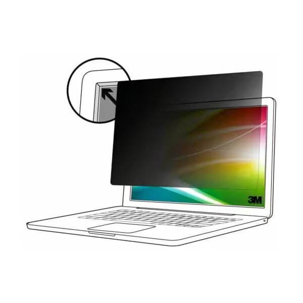 3M BPTMS002 - 33 cm (13 Zoll) - 3:2 - Notebook - Rahmenloser Blickschutzfilter - Anti-Glanz