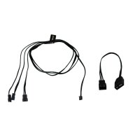 Alphacool 18602, 0,6 m, 3-polig, Gerade, Gerade, Schwarz,...
