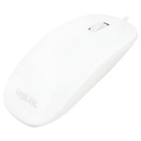 LogiLink ID0062, Optisch, USB Typ-A, 1000 DPI, Weiß