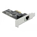 Delock PCI Express x1 Karte 1 x RJ45 2,5 Gigabit LAN RTL8125 - Eingebaut - Kabelgebunden - PCI Express - Ethernet - 2500 Mbit/s