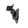 Ergotron 200 Series Wall Mount Pivot - 11,3 kg - 61 cm (24") - 75 x 75 mm - 100 x 100 mm - Schwarz
