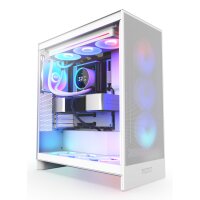 NZXT Kraken Elite 360 RGB, All-in-One-Flüssigkeitskühler, 12 cm, 75,12 cfm, Weiß
