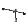 Iiyama Einfacher und funktioneller Dreifach-Desktop-Arm - Klemme - 30 kg - 25,4 cm (10") - 68,6 cm (27") - 100 x 100 mm - Schwarz