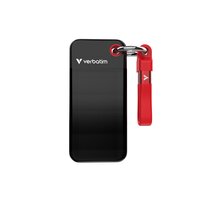 Verbatim Pocket SSD USB 3.2 2TB Schwarz/Rot - 32196