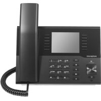 Innovaphone IP222, IP-Telefon, Schwarz, Kabelgebundenes...