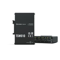 Teltonika TSW010 DIN Rain Switch 5 x, Fast Ethernet...