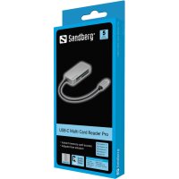 SANDBERG 136-38, CF, MMC, MicroSD (TransFlash), SD, SDHC,...