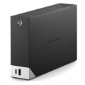 Seagate One Touch Hub - 8 TB - 3.2 Gen 1 (3.1 Gen 1) - Schwarz - Grau