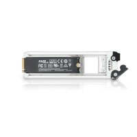 Icy Dock MB840TP-B - SSD-Gehäuse - M.2 - M.2 - Aluminium - Schwarz