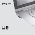 Logitech Lift for Business - rechts - Vertikale Ausführung - Optisch - RF Wireless + Bluetooth - 4000 DPI - Weiß