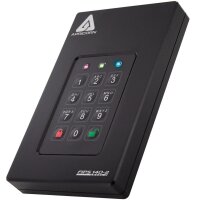 Apricorn Aegis Fortress L3, 2 TB, USB Typ-A auf USB...