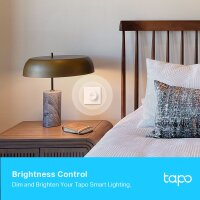 TP-LINK Tapo S200D - Intelligenter dimmer - Extern - Tasten - Drehregler - Weiß - 886 - 922 MHz - Akku