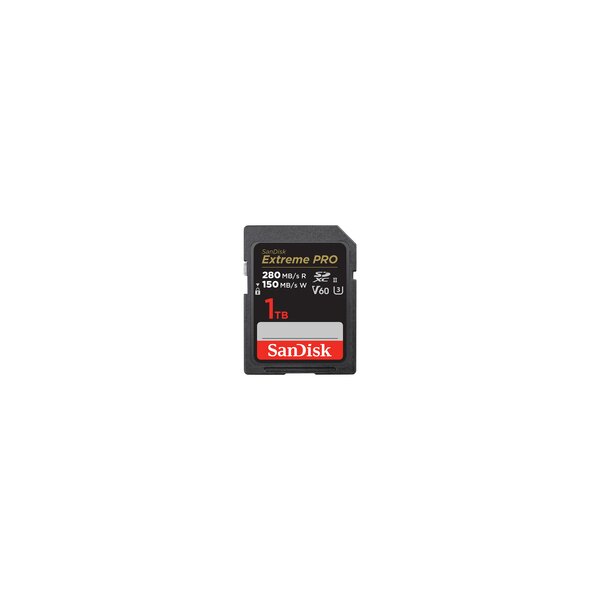 SanDisk SDSDXEP-1T00-GN4IN - 1 TB - SDXC - Klasse 10 - UHS-II - 280 MB/s - 150 MB/s
