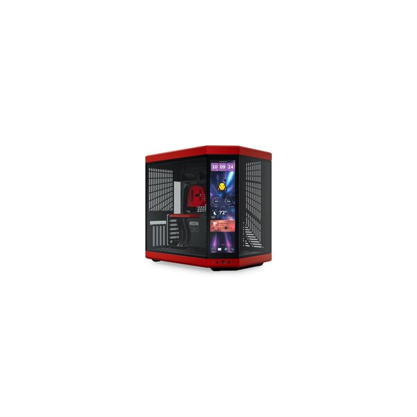 HYTE Y70 Midi Tower Touch Infinite - Black Cherry - Midi/Minitower - ATX
