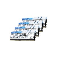 G.Skill Trident Z Royal F4-3600C16Q-64GTESC, 64 GB, 4 x 16 GB, DDR4, 3600 MHz, 288-pin DIMM, Silber