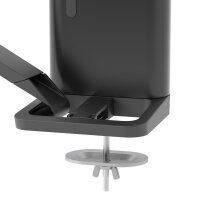 Ergotron TRACE™ Montage-Kit Befestigung für Tischbohrung - Klemme - Schwarz - Tisch/Bank - 270 g - 230 mm - 180 mm