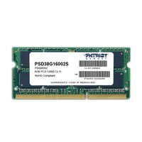 PATRIOT Memory 8GB PC3-12800, 8 GB, 1 x 8 GB, DDR3, 1600...