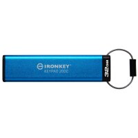 Kingston IronKey 32GB USB-C Keypad 200C, FIPS 140-3 Lvl 3...