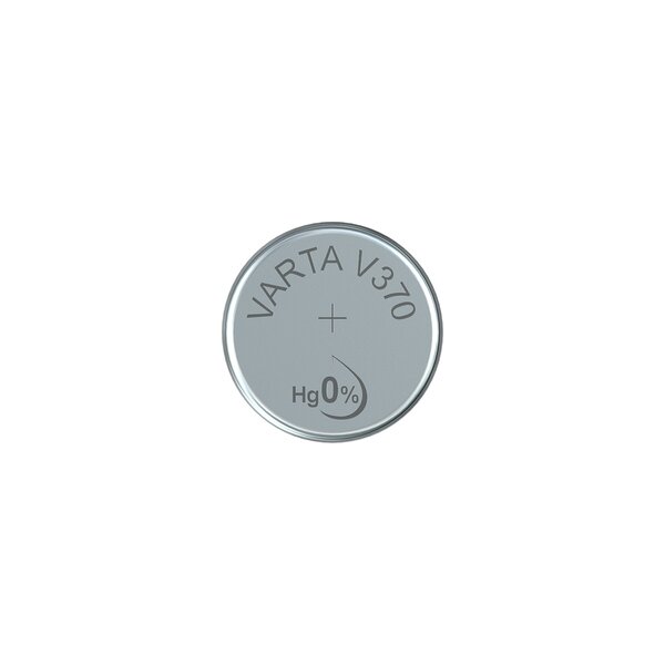 Varta 370 - Silberoxid-Knopfzelle V 370 - Batterie - 1,55 V