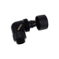 Alphacool 17236 - Anpassung - Messing - Schwarz - 1/4" - 34,5 mm - 35,5 mm
