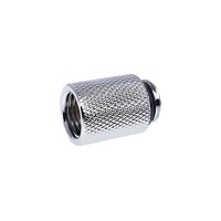 Alphacool 17257, Nickel, Silber, Männlich/Weiblich, 1/4 Zoll, 18 mm, 20 mm, 18 mm