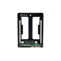QNAP QDA-A2AR - HDD / SSD-Gehäuse - 2.5" - Serial ATA III - 6 Gbit/s - Schwarz